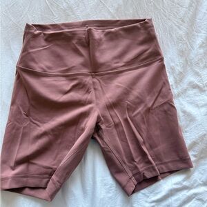 lululemon athletica Pink Bike Shorts
